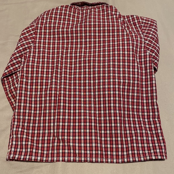 Lot of 3 Baby Boys 18 month plaid button down shirts - Chaps - Picture 4 of 10